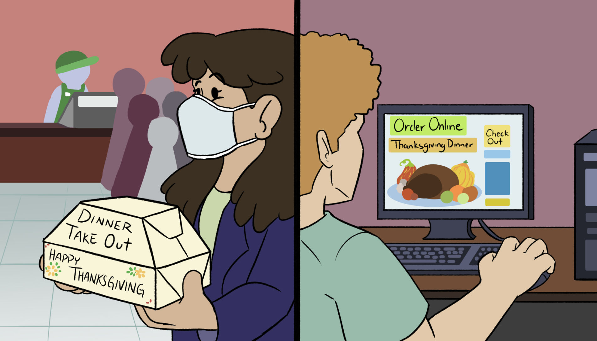 Thanksgiving Ideas Illustration